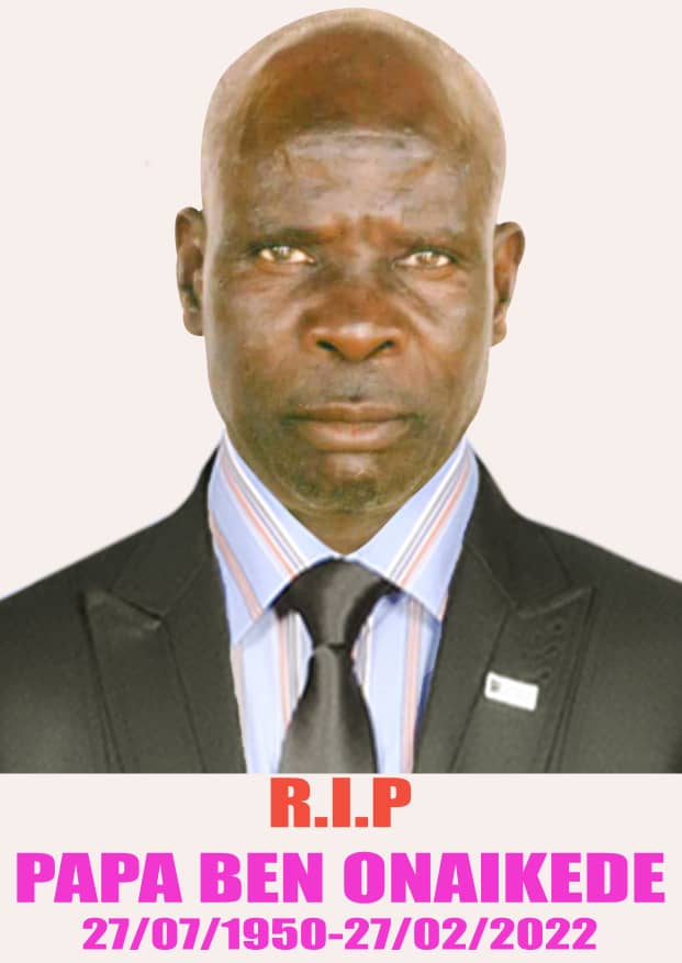 RIP Papa Onaikede